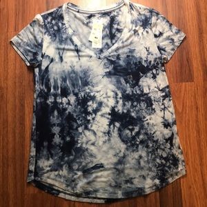 Aero Perfect V T-shirt NWT marble print